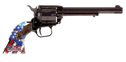 Heritage Rough Rider 22 LR - 6.5" Barrel - US Flag Eagle / Black - 6 Shot