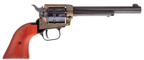 Heritage Rough Rider 22 LR - 6.50" Barrel - Black / Wood / Bronze - 9 Shot