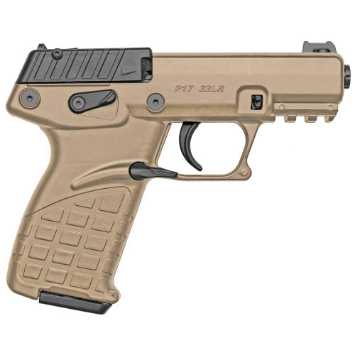 Kel-Tec P17 22 LR - 3.93" Barrel - Tan - 16 Round