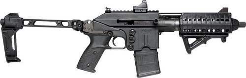 Kel-tec PLR-16 Defender 5.56 NATO - 9.2" Threaded Barrel - Viridian RFX-11 Green Dot - Strike Industries Brace - Magpul AFG - Bl