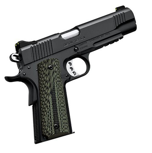 Kimber Custom TLE RL II 10mm - Night Sights - Black / Wood - 7 Round