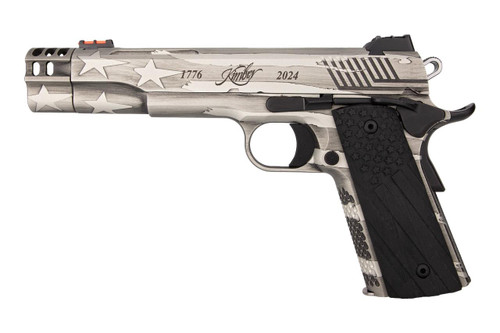 Kimber Independence 1911 45 ACP - 5" Barrel - Stainless Steel / Custom Flag Themed Cerakote - 7 Round