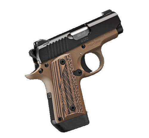 Kimber Micro Desert Night 380 ACP - Tan / Black - 7 Round