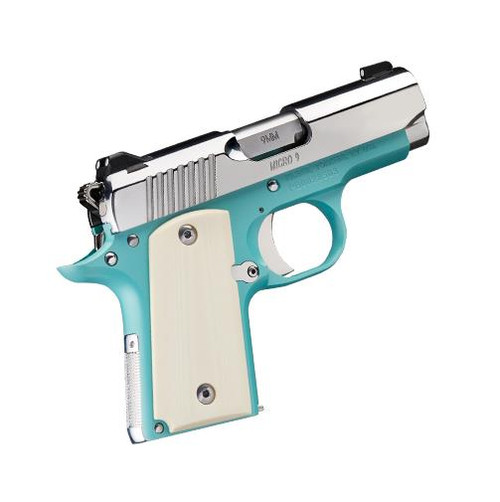 Kimber Micro9 9mm - Teal / Stainless - 6 Round