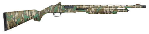 Mossberg 500 Turkey 20 Gauge - 20" Barrel - 3" Chamber - Holsosun 407K Red Dot - Mossy Oak Greenleaf