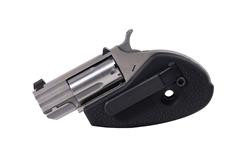 North American Arms Pug 22 WMR - 1" Barrel - Stainless / Black - Holster Grip