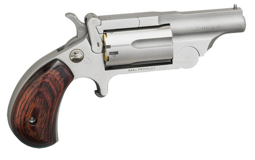 North American Arms Ranger II 22 WMR - Rosewood / Stainless - 5 Shot