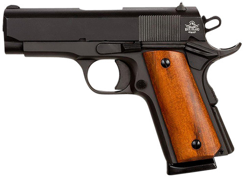 Rock Island Armory GI Standard 45 ACP - CA Compliant - Black / Wood - 6 Round