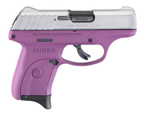 Ruger EC9s 9mm - Purple / Aluminum Cerakote - 7 Round