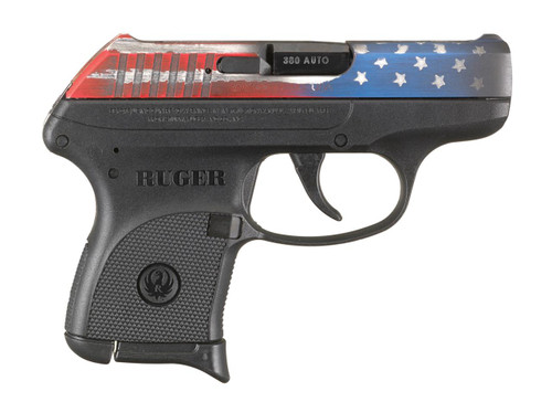Ruger LCP 380 ACP - 2.75" Barrel - American Flag / Black - 6 Round