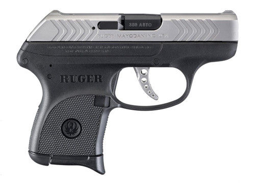 Ruger LCP 380 ACP - Stainless/ Black - 6 Round