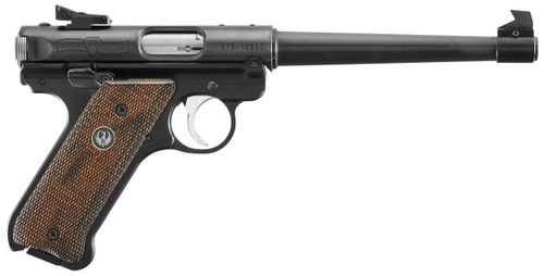 Ruger Mark IV Target 75th Anniversary 22 LR - 6.88" Barrel - Wood / Black - 10 Round