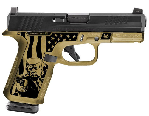 Ruger RXM Don Wick 9mm - 4" Barrel - Gold - 15 Round