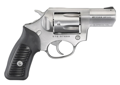 Ruger SP101 38 Special - 2.25" Barrel - Stainless / Black - 5 Shot