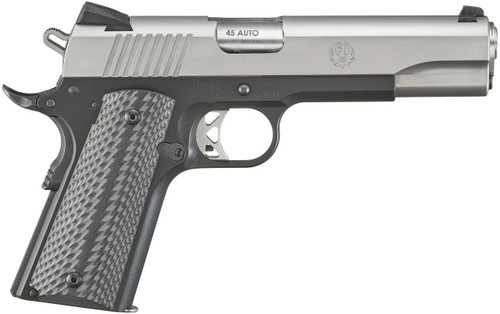 Ruger SR1911 45 ACP - Stainless / Gray - 8 Round