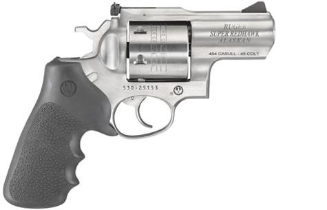 Ruger Super Redhawk Alaskan 454 Casull - 2.5" Barrel - Stainless / Black - 6 Shot