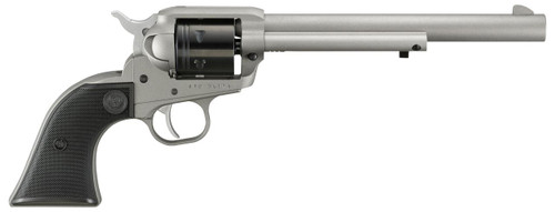 Ruger Wrangler 22 LR - 7.5" Barrel - Silver / Black - 6 Shot