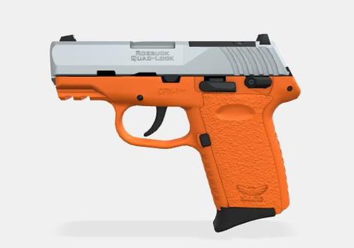 SCCY CPX-1 Gen 3 9mm - 3.1" Barrel - Orange / Stainless - 10 Round