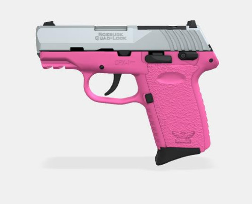 SCCY CPX-1 Gen 3 9mm - 3.1" Barrel - Pink / Stainless - 10 Round
