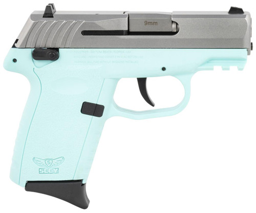 SCCY CPX-1 Gen 3 9mm - 3.1" Barrel - SCCY Blue / Stainless - 10 Round