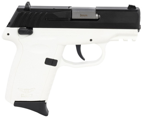 SCCY CPX-1 Gen 3 9mm - 3.1" Barrel - White / Black - 10 Round