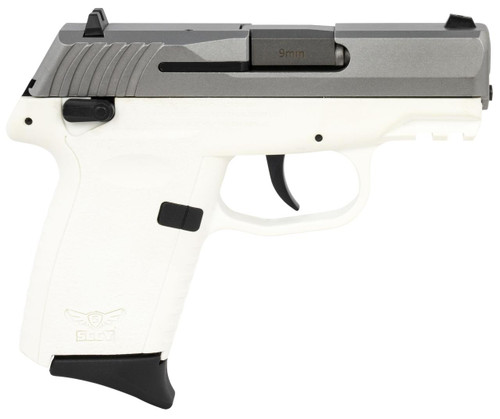 SCCY CPX-1 Gen 3 9mm - 3.1" Barrel - White / Stainless - 10 Round