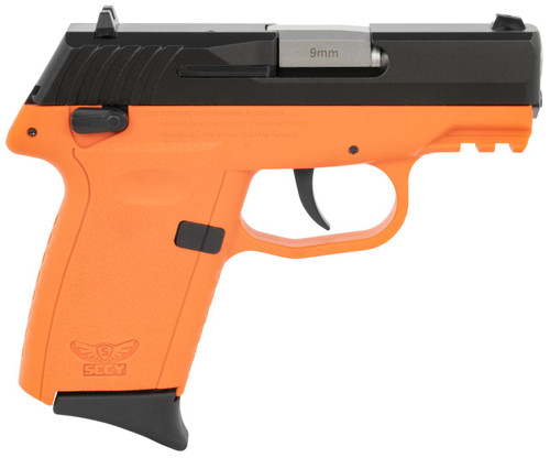 SCCY CPX-1 Gen 3 9mm - Orange / Black - 10 Round
