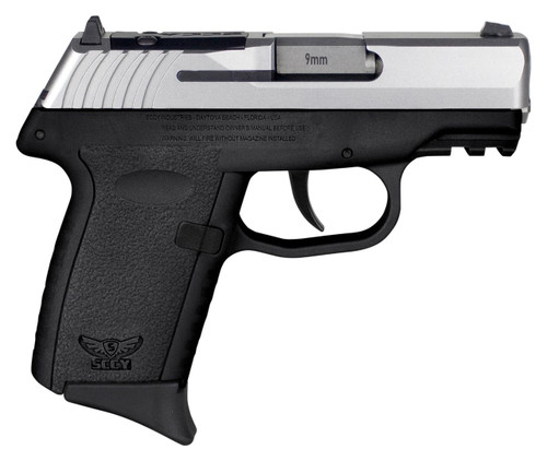 SCCY CPX-2 Gen 3 9mm - 3.1" Barrel - Black / Stainless - 10 Round