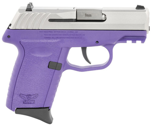 SCCY CPX-2 Gen 3 9mm - 3.1" Barrel - Purple / Stainless - 10 Round
