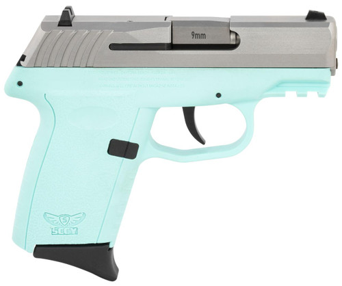 SCCY CPX-2 Gen 3 9mm - 3.1" Barrel - SCCY Blue / Stainless - 10 Round
