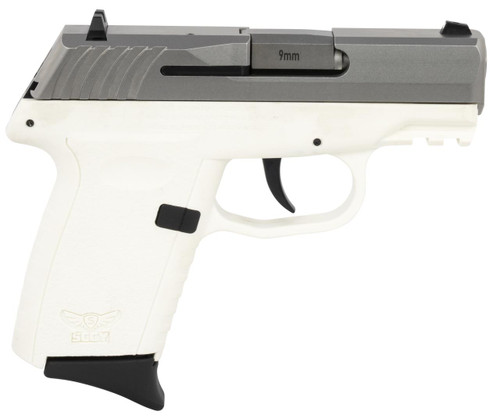 SCCY CPX-2 Gen 3 9mm - 3.1" Barrel - White / Stainless - 10 Round