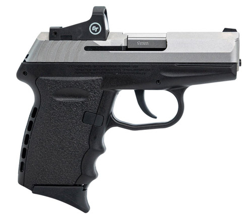 SCCY CPX-2 RD 9mm - Black / Stainless - Crimson Trace Red Dot - 10 Round