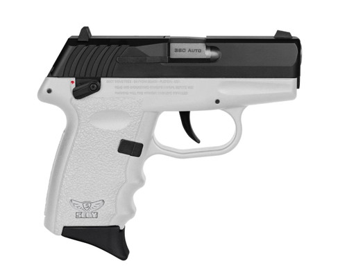 SCCY CPX-4 380 ACP - 2.96" Barrel - White / Black - 10 Round