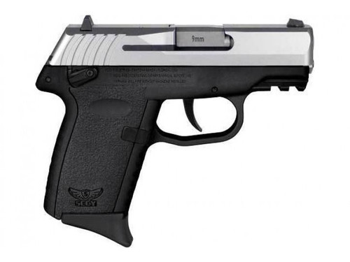 SCCY CPX1 Gen 3 9mm - Stainless / Black - 10 Round
