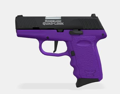 SCCY DVG-1 9mm - 3.1" Barrel - Purple / Black - 10 Round