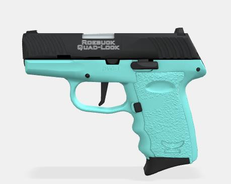 SCCY DVG-1 9mm - 3.1" Barrel - SCCY Blue / Black - 10 Round