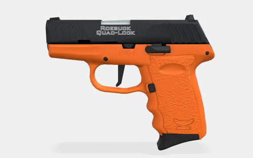 SCCY DVG-1 9mm - Night Sights - Orange / Black - 10 Round