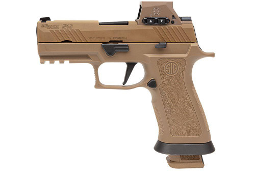 Sig Sauer M18X 9mm - Romeo M17 Red Dot - Night Sights - FDE / Black - 21 Round