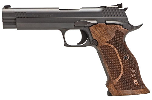Sig Sauer P210 Target Single 9mm - 5" Barrel - Walnut Grip - 8 Round