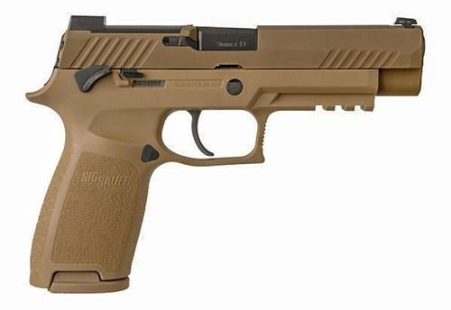 Sig Sauer P320 M17 9mm - FDE - Thumb Safety - 17 Round