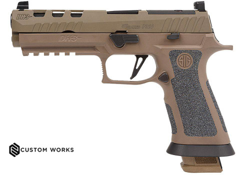Sig Sauer P320 XFive DH3 9mm - 5" Barrel - Coyote - 21 Round