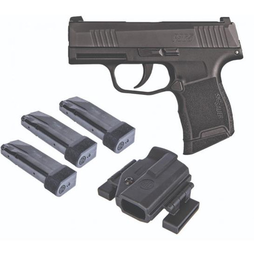 Sig Sauer P365X TACPAC 9mm - 3.1" Barrel - Night Sights - Black - 12 Round