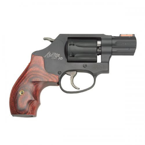 Smith & Wesson 351 PD 22 Magnum - Black / Wood - 7 Shot