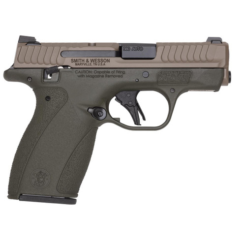 Smith & Wesson Bodyguard 2.0 380 ACP - 2.75" Barrel - FDE / OD Green - 12 Round