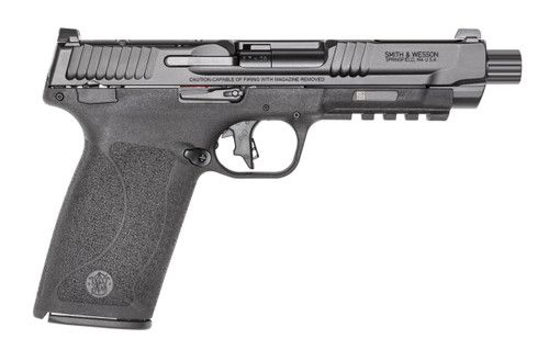 Smith & Wesson M&P 5.7x28 - 5" Threaded Barrel - Optic Ready - No Thumb Safety - Black - 22 Round