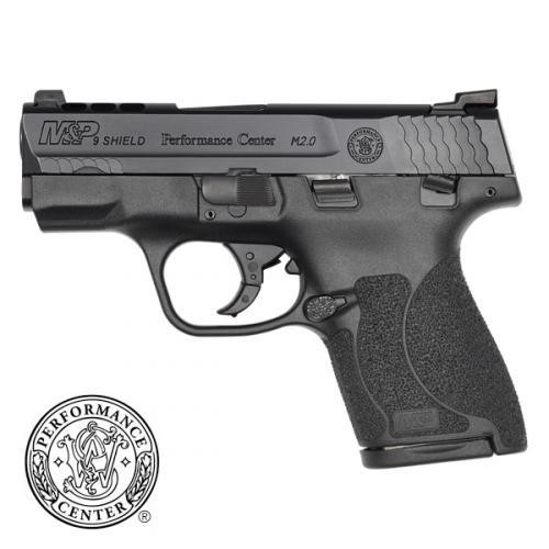Smith & Wesson M&P 9 Shield M2.0 Performance Center Ported 9mm - Night Sights - Black - 8 Round