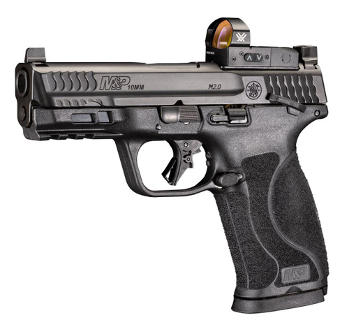 Smith & Wesson M&P M2.0 10mm - 4" Barrel - Includes Vortex Venom Red Dot - Black - 15 Round