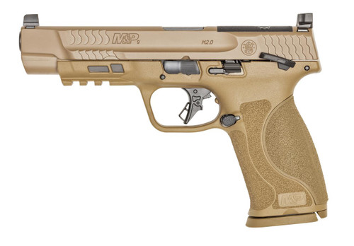 Smith & Wesson M&P M2.0 9MM - Optics Ready - Thumb Safety - FDE - 17 Round