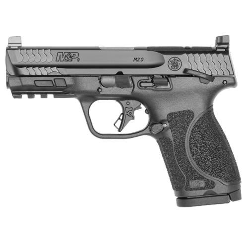 Smith & Wesson M&P M2.0 9mm - 4" Barrel - Manual Thumb Safety - Black - 15 Round