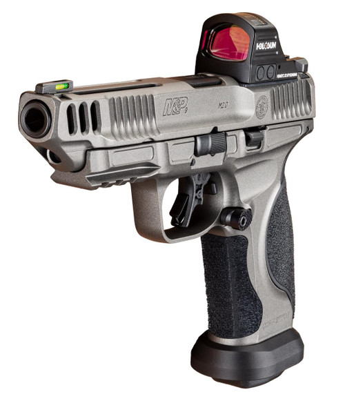 Smith & Wesson M&P M2.0 Competitor 9mm - Holosun 407C Red Dot - Gray / Black - 17 Round